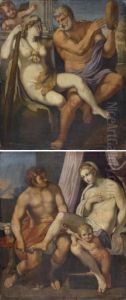Hercule Et Iole by Annibale Carracci