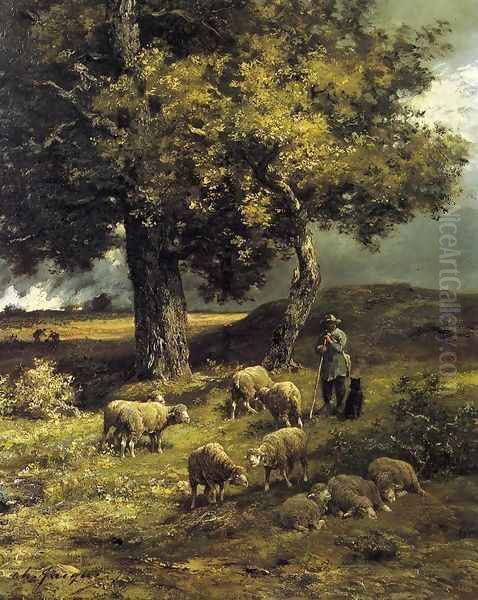 Tending the Flock I - view 1