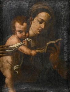 The Madonna And Christ Child by Annibale Carracci
