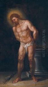 La Flagellazione Di Cristo by Annibale Carracci