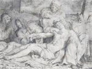Pieta by Annibale Carracci