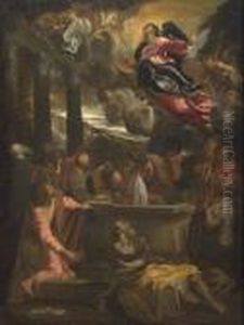 Assunzione Della Vergine by Annibale Carracci