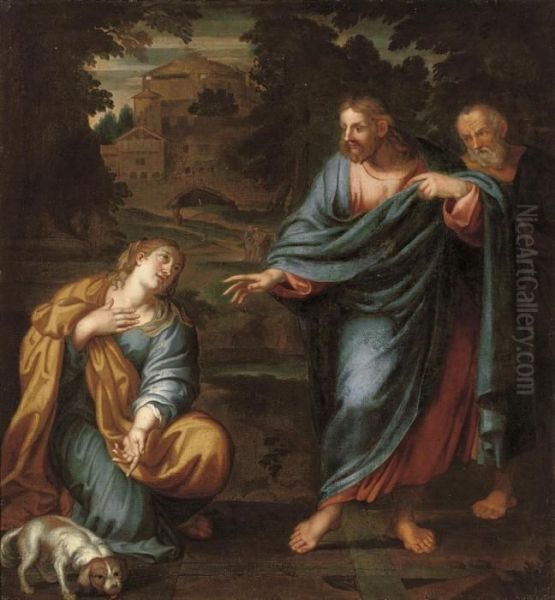 Christ Healing The Daughter Of The Woman Of Canaan - view 1