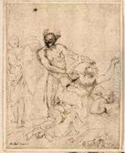 Perseus Cutting Off The Head Of Medusa by Annibale Carracci
