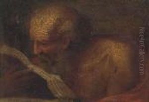 Saint Jerome; And Saint John The Baptist