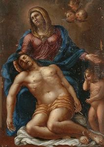The Pieta by Annibale Carracci