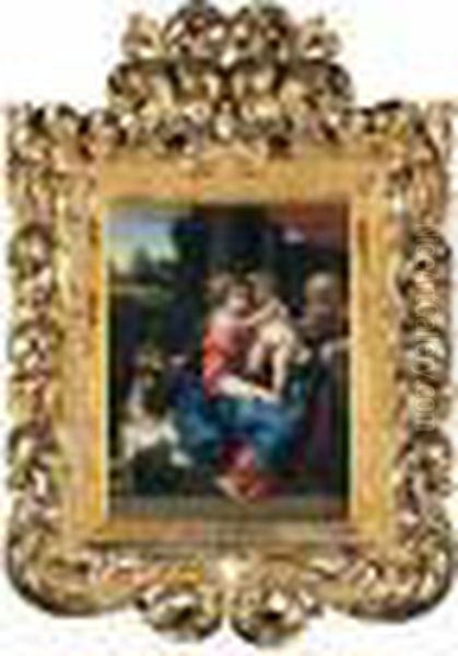 The Holy Family With The Infant Saint John The Baptist (``the Montalto Madonna') - view 1