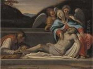 The Lamentation by Annibale Carracci
