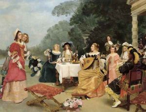 The Recital by Jacquet Gustave