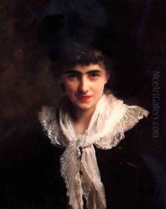 Portrait of Madame Roland by Jacquet Gustave