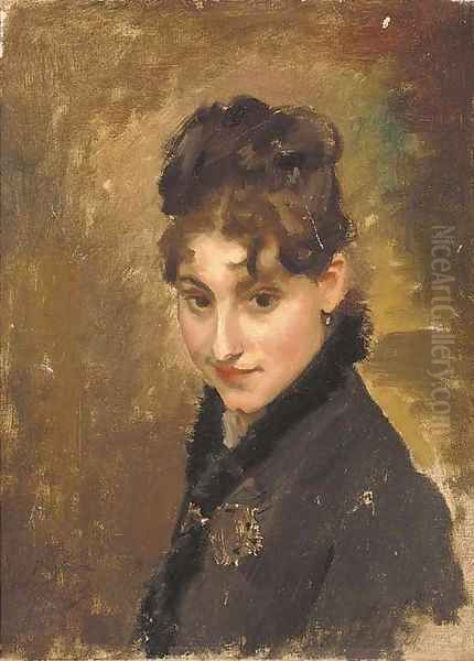 Portrait of a young lady - view 1