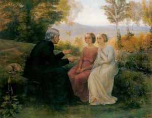 Le Poème de l'âme - Le Grain de blé (The Poem of the Soul - The Grain of Wheat) by Anne-Francois-Louis Janmot