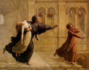 Le Poème de l'âme - Cauchemar (The Poem of the Soul - Nightmare) by Anne-Francois-Louis Janmot