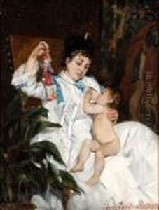Maternite by Albert-Ernest Carrier-Belleuse