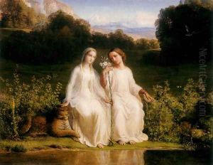 Le Poème de l'âme - Virginitas (The Poem of the Soul - Virginitas) by Anne-Francois-Louis Janmot