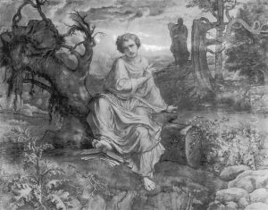 Le Poème de l'âme - Sans Dieu (The Poem of the Soul - Godless) by Anne-Francois-Louis Janmot