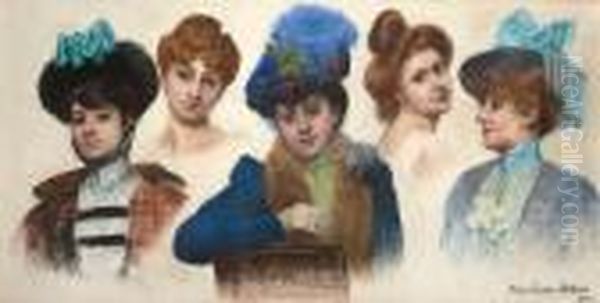 Studies Of Elegant Ladies - view 1