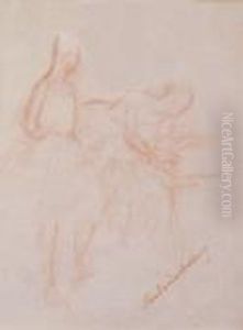 Les Deux Ballerines by Pierre Carrier-Belleuse