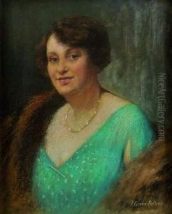 Portrait De Femme En Fourrure by Pierre Carrier-Belleuse