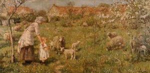 In the Springtime by Frederick William Jackson