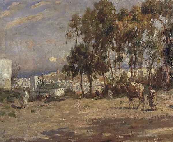 Approaching the Town - view 1