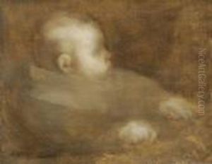 Portraitd'enfant by Eugene Carriere