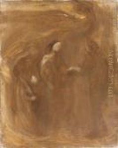 Les Fiances by Eugene Carriere