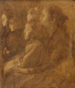 Femmes Assises by Eugene Carriere