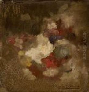 Bouquet De Fleurs by Eugene Carriere