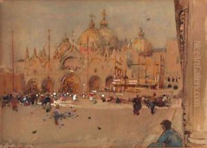 St Marks, Venice by Frederick William Jackson