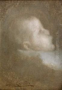 Portrait D'enfant by Eugene Carriere