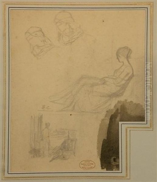 Trois Etudes De Personnages - view 1