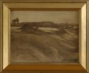 Landscape In Brown by Eugene Carriere