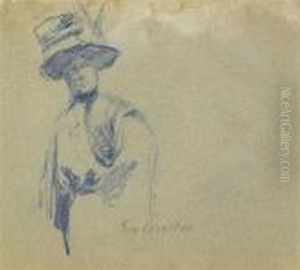 Study Of A Woman. - view 1