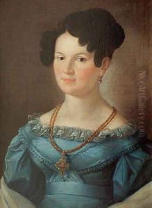 Portrait of a Young Woman by Marcin Jablonski