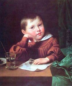Portrait of Leon Jablonski, the Son of the Artist