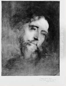 Alphonse Daudet. 1893. Lithographie. 398 X 310. Delteil 16. by Eugene Carriere