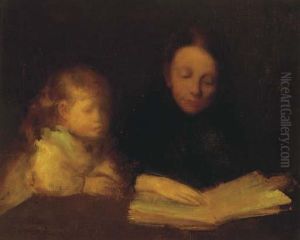 The Artist's Wife And Daughter The Artist's Wife And Daughter