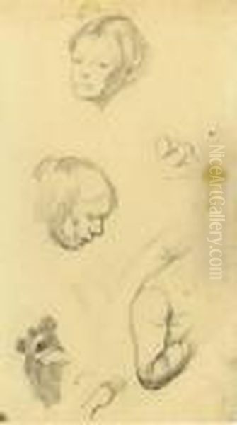 Studies Of A Woman Reading - view 1