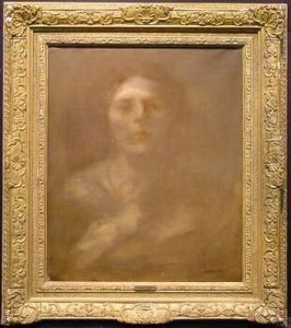 Sophie Carriere, Wife Of The Artist by Eugene Carriere