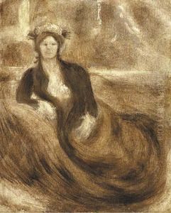 Portrait Of Madame Carriere by Eugene Carriere