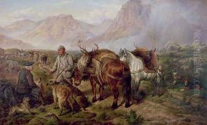 Bringing Home the Deer by Charles Jones