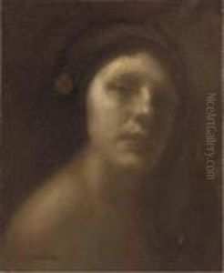 Lucie Carriere, Daughter Of The Artist by Eugene Carriere