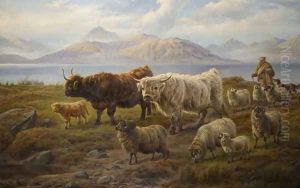 Autumn afternoon Loch Leven by Charles Jones
