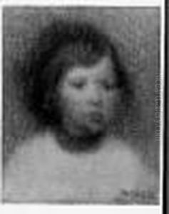 Carriere Portrait D'un Enfant by Eugene Carriere