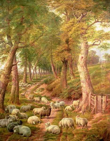Landscape with Sheep - view 1