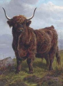 The monarch of the glen by Charles Jones