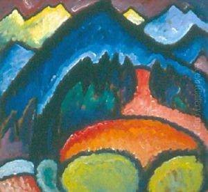 Mountain by Alexei Jawlensky