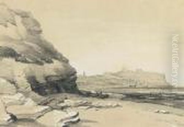 View Of Dover From The Beach - view 1