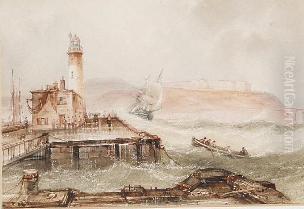 Shipping Off The Yorkshire Coast - view 1